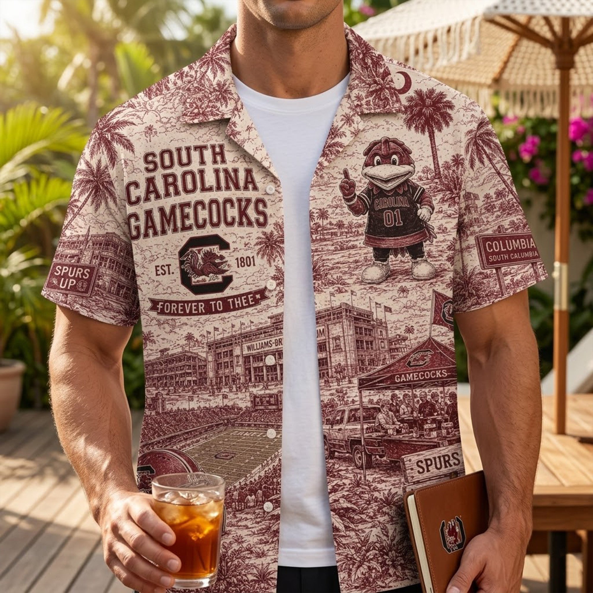 PREMIUM SCG HAWAIIAN SHIRT HQH