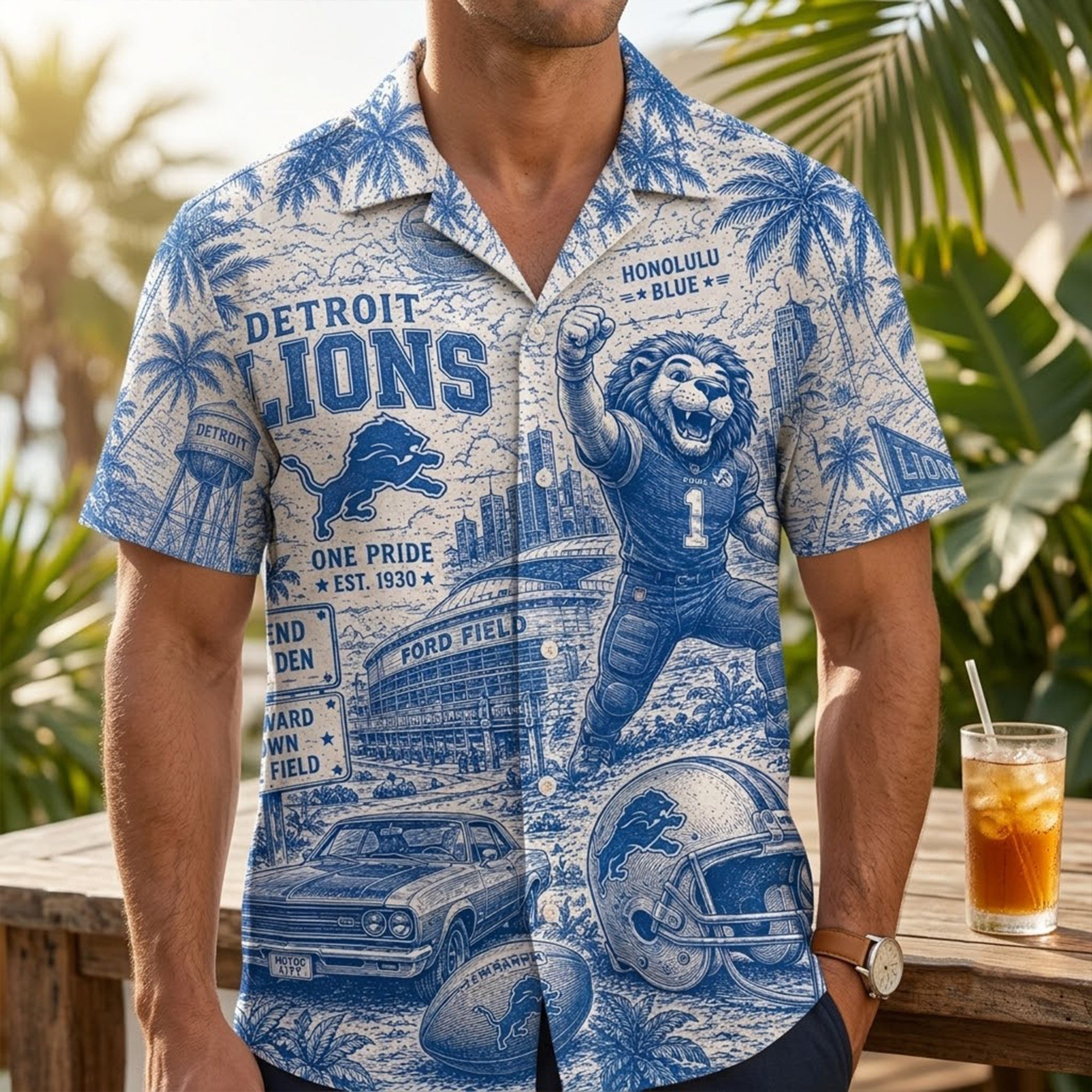 PREMIUM DTL HAWAIIAN SHIRT HQH
