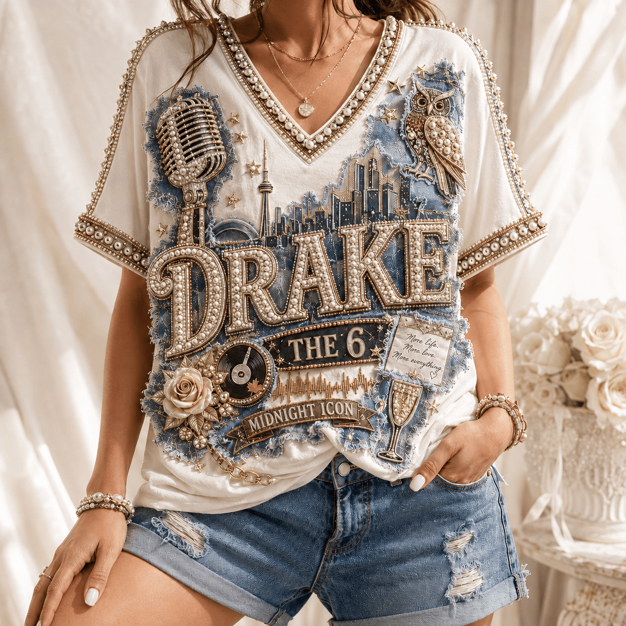 Premium DRK V-neck Shirt NTNA