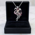 SLTK Solid Gold Chain with Diamond Pendant HTTT
