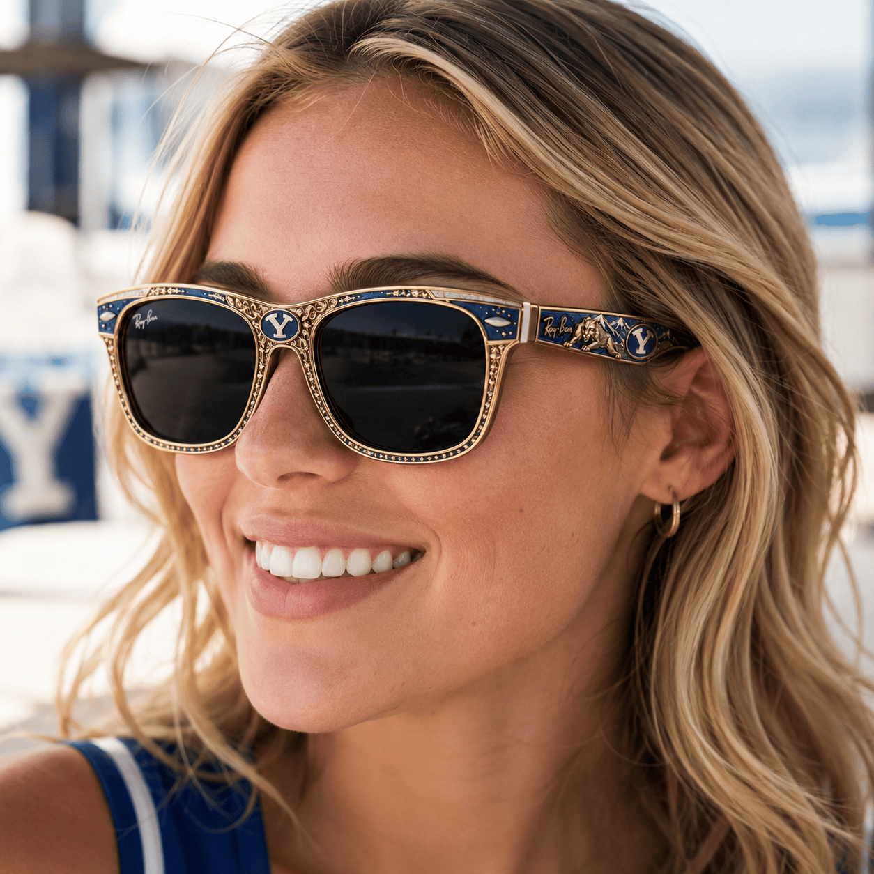 PREMIUM BYU 3D EMBOSS SHIRT NTB
